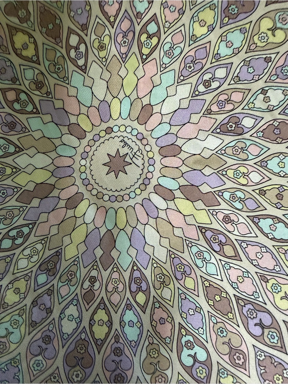 Emilio Pucci Silk Scarf.